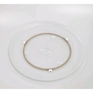 OEM Samsung Microwave Oven Glass Cooking 1500 14" Turntable Plate Y41 w/Ring